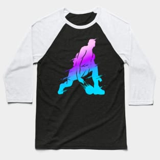 Silhouette Basketball Player, Shadow Basketball Baseball T-Shirt